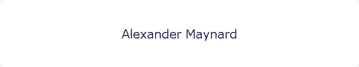 Alexander Maynard